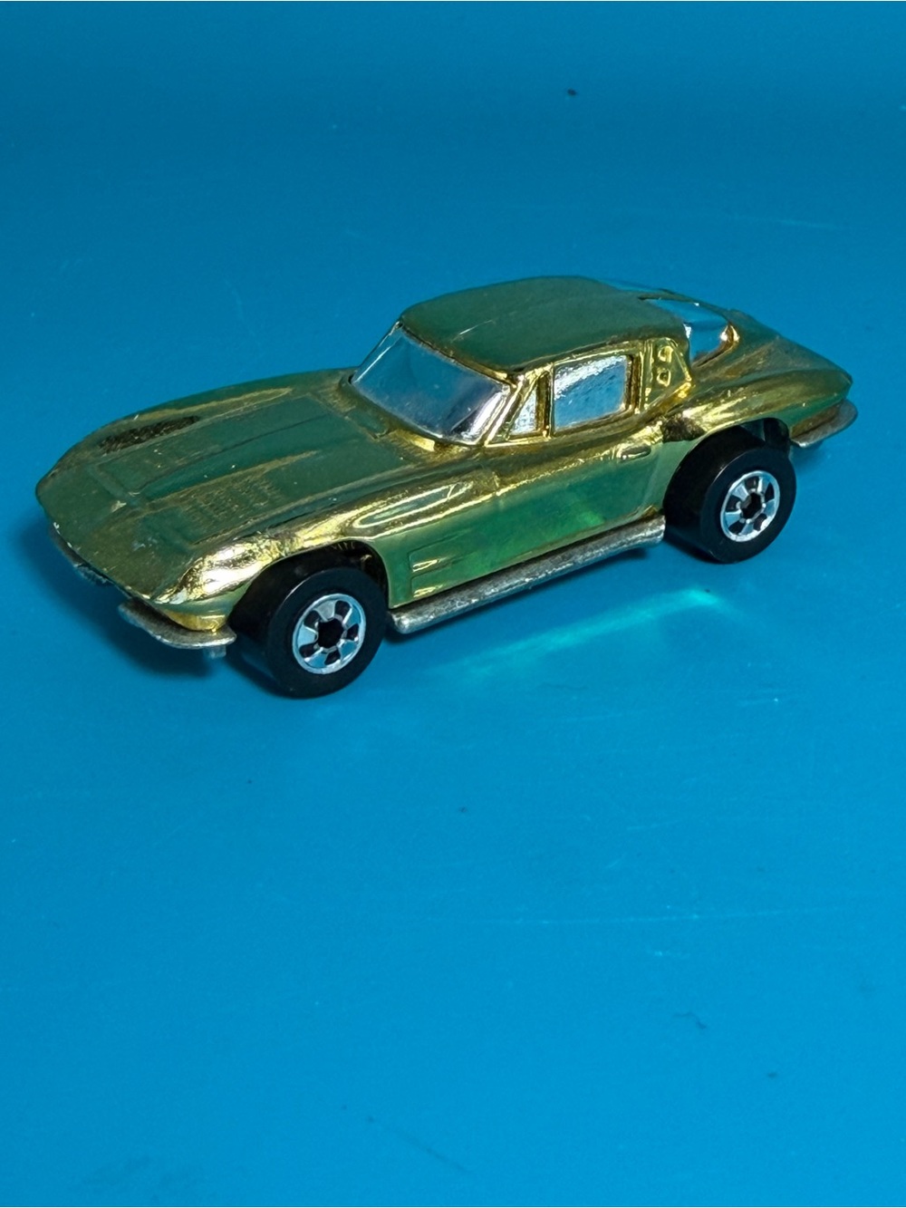 Vintage Hot Wheels Gold Chevy Corvette 1979